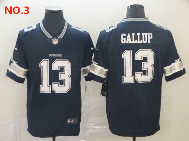 Men's Dallas Cowboys #13 Michael Gallup Jerseys NO.3;